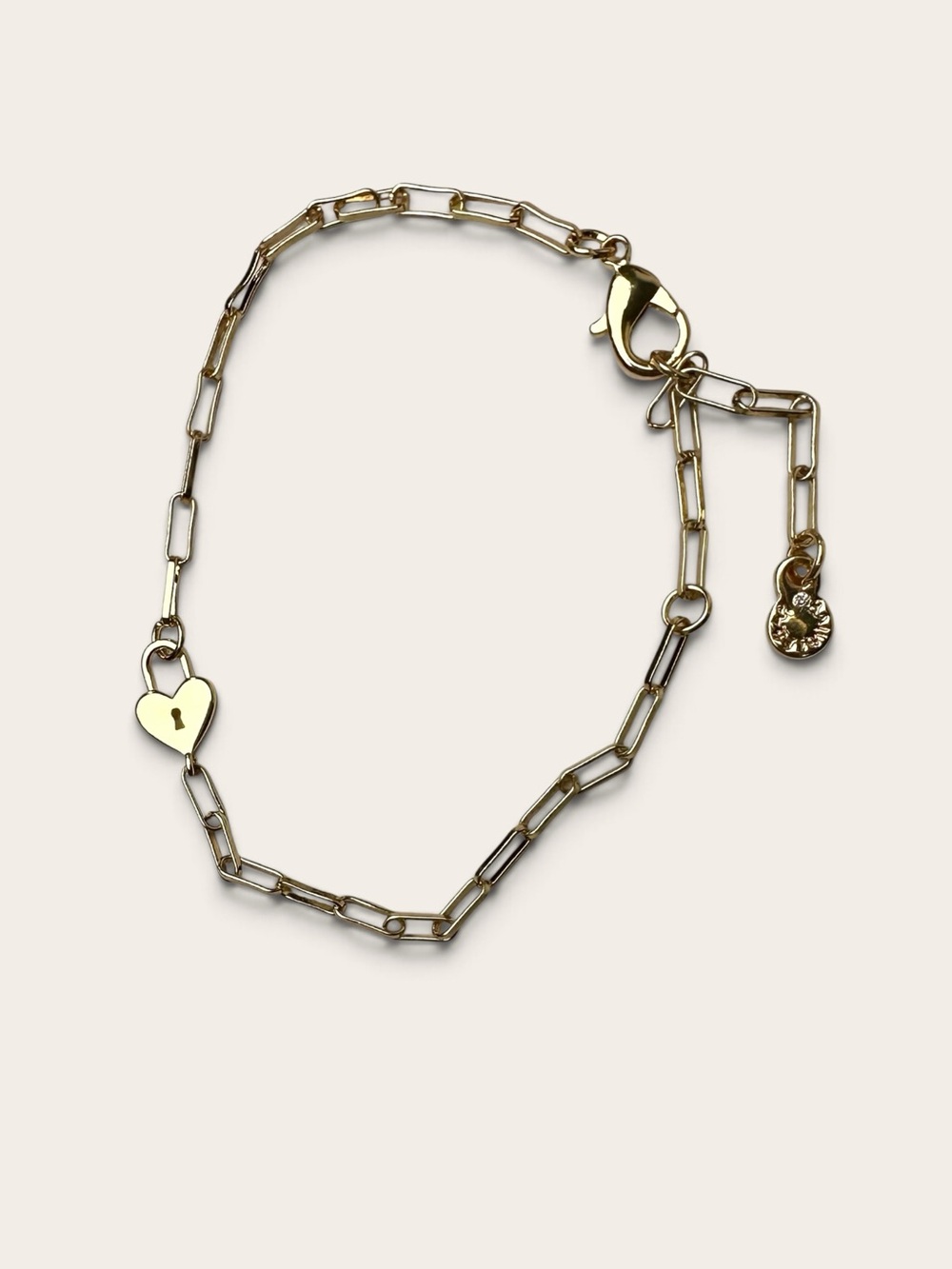 💛 Baublebar Delicate Paperclip Link Bracelet